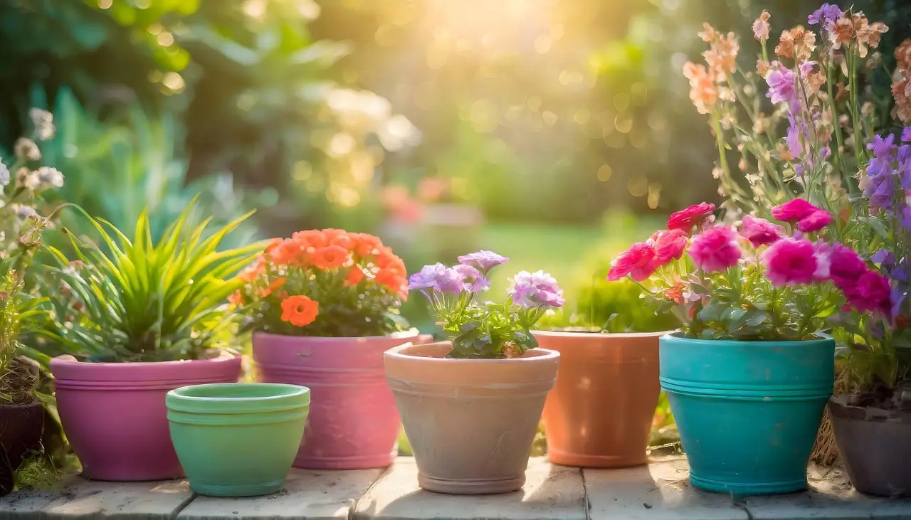 Vasi in plastica scura rischiano il surriscaldamento se esposti al sole! Vasi in plastica scura rischiano il surriscaldamento se esposti al sole!